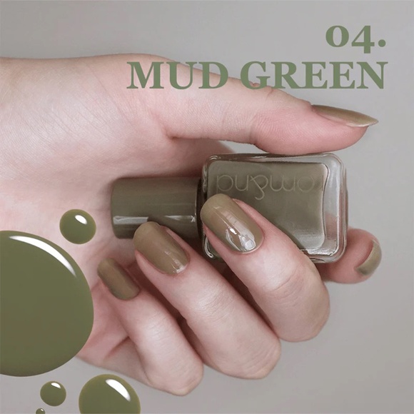 [ROMAND ROM&ND] Mood Pebble - #04 MUD GREEN - Picture 2 of 3